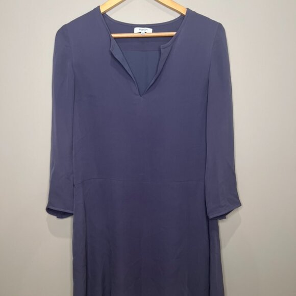 Aritzia Babaton - “Skipper” Silk Purple Dress - Small - Picture 3 of 6